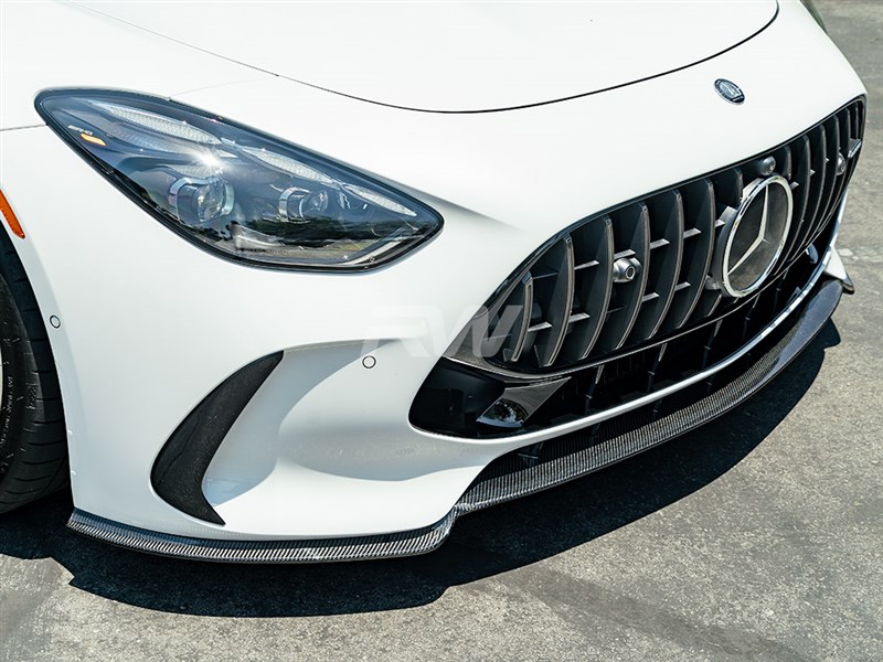 RW Carbon Mercedes C192 GT55 GT63 RWS Carbon Front Lip