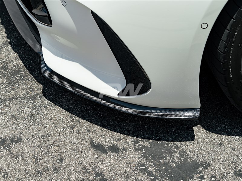 RW Carbon Mercedes C192 GT55 GT63 RWS Carbon Front Lip
