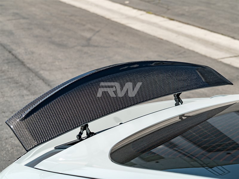 RW Carbon Mercedes C192 GT55 GT63 CF OEM Style Replacement Wing