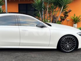 RW Carbon Mercedes C236 CLE Carbon Fiber Mirror Caps