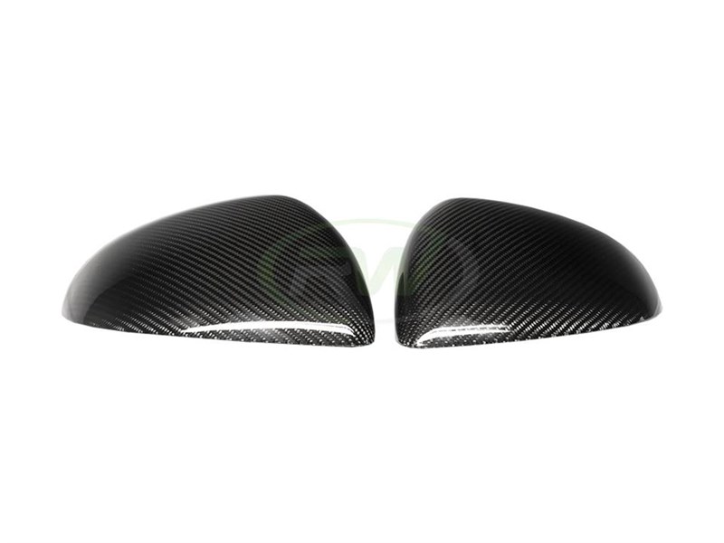 RW Carbon Mercedes C236 CLE Carbon Fiber Mirror Caps