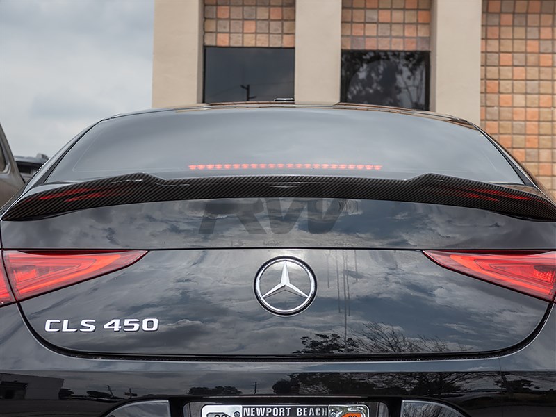 RW Carbon Mercedes CLS C257 Carbon Fiber Trunk Spoiler