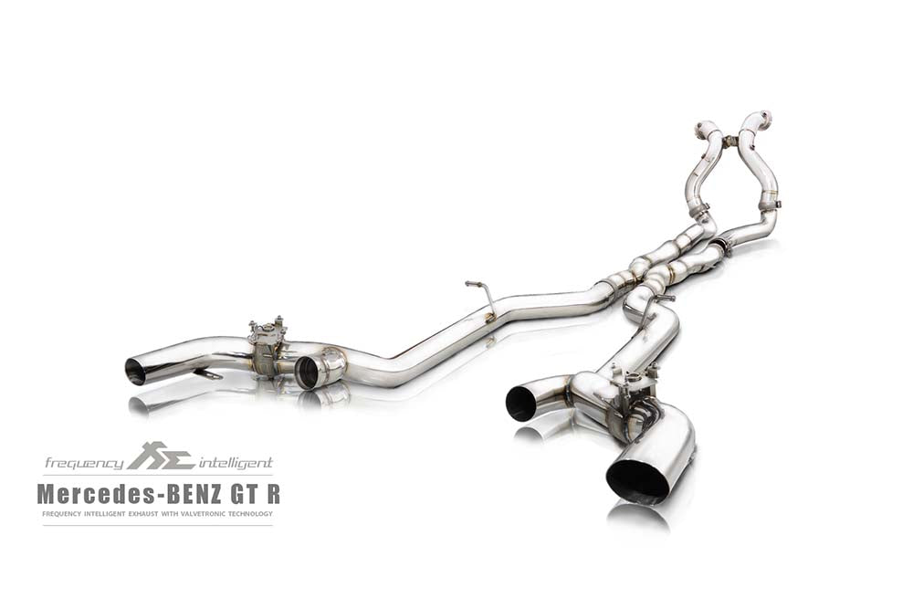 Fi EXHAUST -Benz C190 AMG GTR 4.0TT M178 Sport 200 Cell Downpipe for Nissan GT-R - Image 3