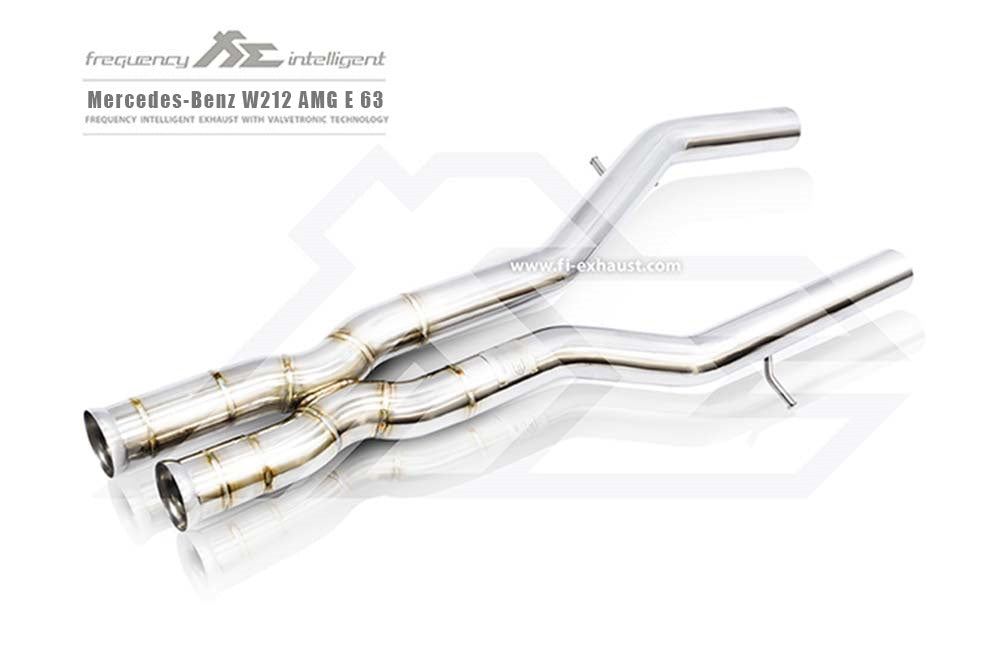 Fi Exhaust -Benz W212 AMG E63 Valvetronic Catback Exhaust - Image 4