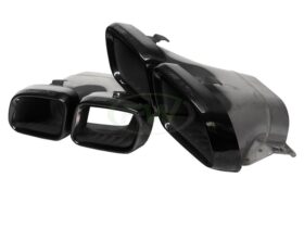RW Carbon Mercedes GLC AMG 63 19-23 Black/Polished Exhaust Tips