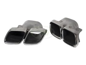 RW Carbon Mercedes GLC AMG 63 19-23 Black/Polished Exhaust Tips