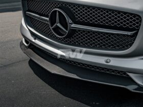 RW Carbon Mercedes SLS Renn Style Carbon Fiber Front Lip