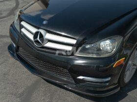 RW Carbon Mercedes W204 C Class Carbon Fiber Front Lip