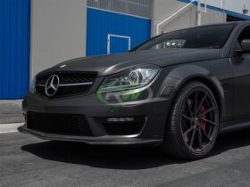 RW Carbon Mercedes C63 Black Series Style Carbon Fiber Front Lip
