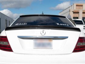 RW Carbon Mercedes W204 DTM Carbon Fiber Trunk Spoiler
