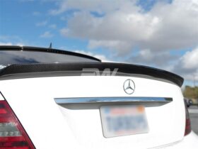 RW Carbon Mercedes W204 DTM Carbon Fiber Trunk Spoiler