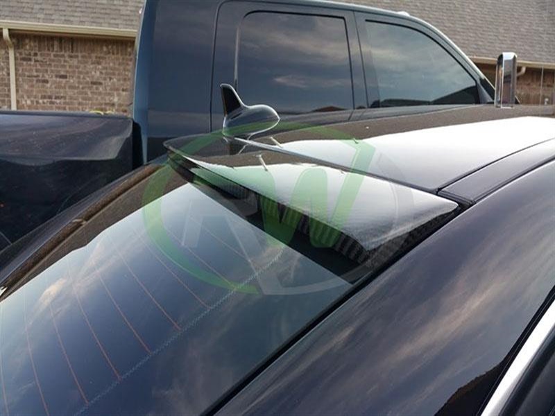 RW Carbon Mercedes W204 Carbon Fiber Roof Spoiler