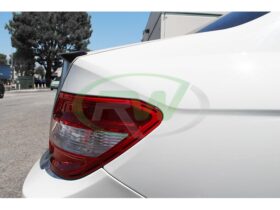 RW Carbon Mercedes W204 AMG Style Carbon Fiber Trunk Spoiler
