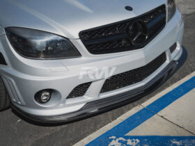 RW Carbon Mercedes W204 C63 AMG Arkym Style CF Front Lip