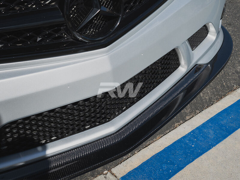 RW Carbon Mercedes W204 C63 AMG Arkym Style CF Front Lip