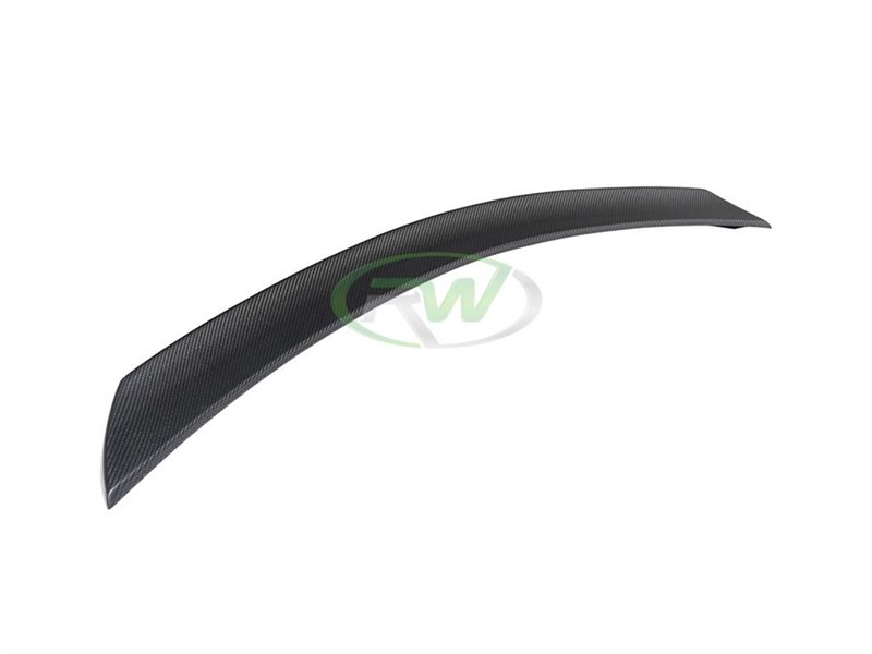 RW Carbon Mercedes W204 Coupe DTM Carbon Fiber Trunk Spoiler