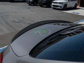 RW Carbon Mercedes W205 AMG Style Carbon Fiber Trunk Spoiler