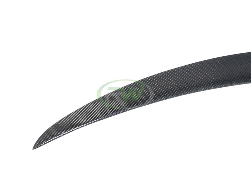 RW Carbon Mercedes W205 AMG Style Carbon Fiber Trunk Spoiler