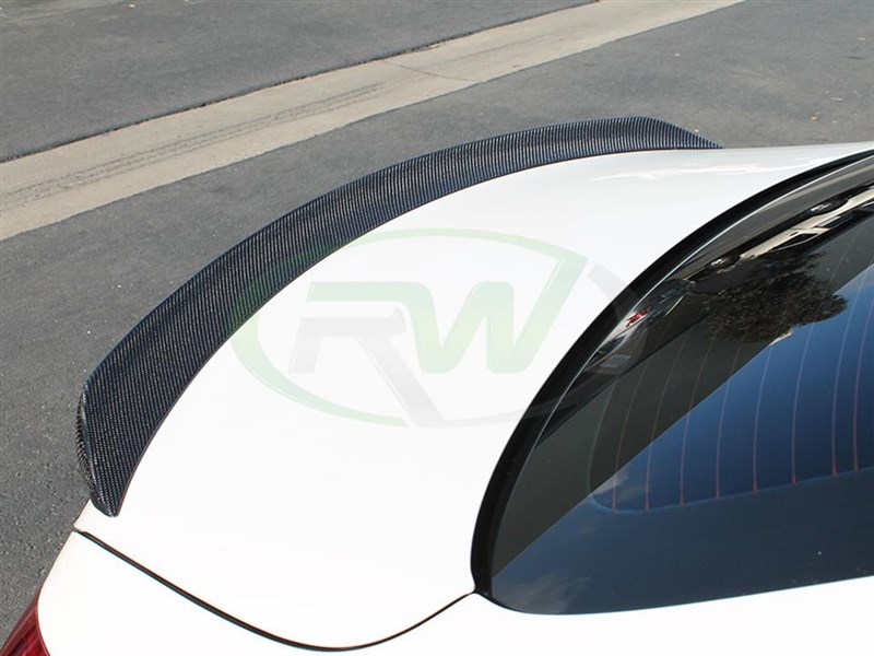RW Carbon Mercedes W205 Sedan DTM CF Trunk Spoiler