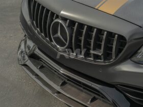 RW Carbon Mercedes W205 C63 BRS Style Carbon Fiber Front Lip