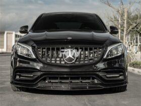 RW Carbon Mercedes W205 C63 BRS Style Carbon Fiber Front Lip