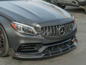 RW Carbon Mercedes W205 C63 BRS Style Carbon Fiber Front Lip