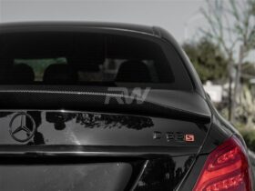 RW Carbon Mercedes W205 GTX Carbon Fiber Trunk Spoiler