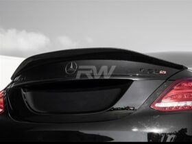 RW Carbon Mercedes W205 GTX Carbon Fiber Trunk Spoiler