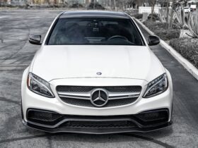 RW Carbon Mercedes W205 C63 GTX Carbon Fiber Front Lip