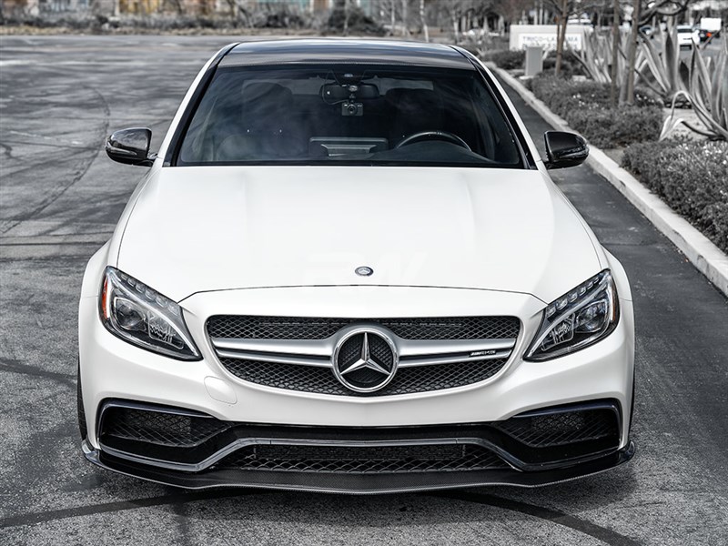 RW Carbon Mercedes W205 C63 GTX Carbon Fiber Front Lip