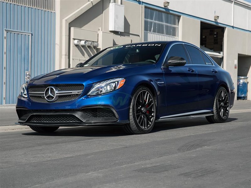 RW Carbon Mercedes W205 C63 GTX Carbon Fiber Front Lip