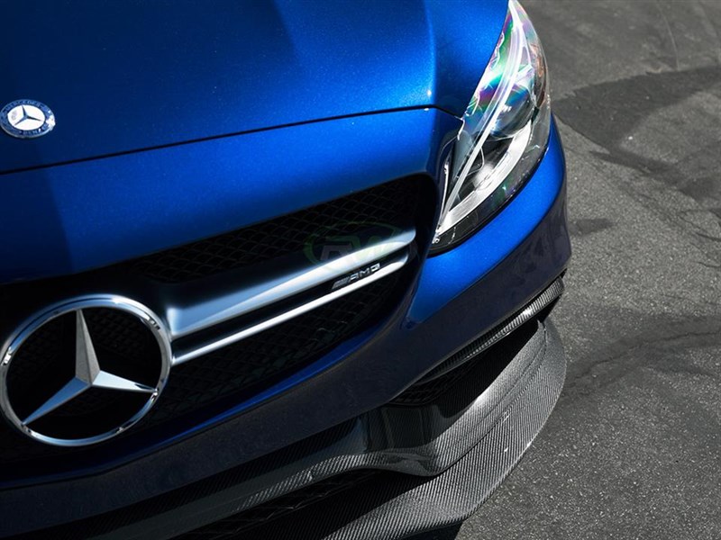 RW Carbon Mercedes W205 C63 GTX Carbon Fiber Front Lip