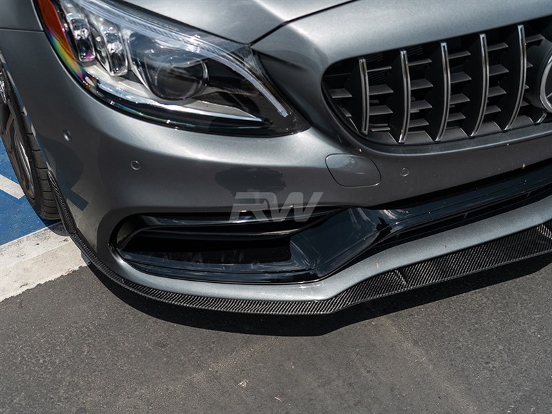 RW Carbon Mercedes W205 C63 Edition 1 Style CF Front Lip