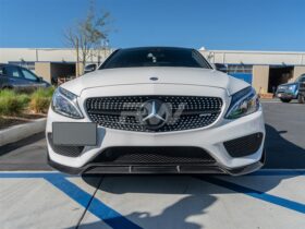 RW Carbon Mercedes W205 BRS Style Carbon Fiber Front Lip