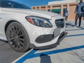 RW Carbon Mercedes W205 BRS Style Carbon Fiber Front Lip