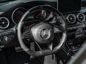 RW Carbon Mercedes AMG Carbon Fiber Steering Wheel Trim