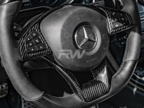 RW Carbon Mercedes AMG Carbon Fiber Steering Wheel Trim