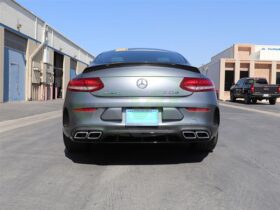 RW Carbon Mercedes W205 Coupe ED1 Style CF Trunk Spoiler