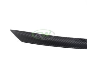 RW Carbon Mercedes W205 Coupe ED1 Style CF Trunk Spoiler