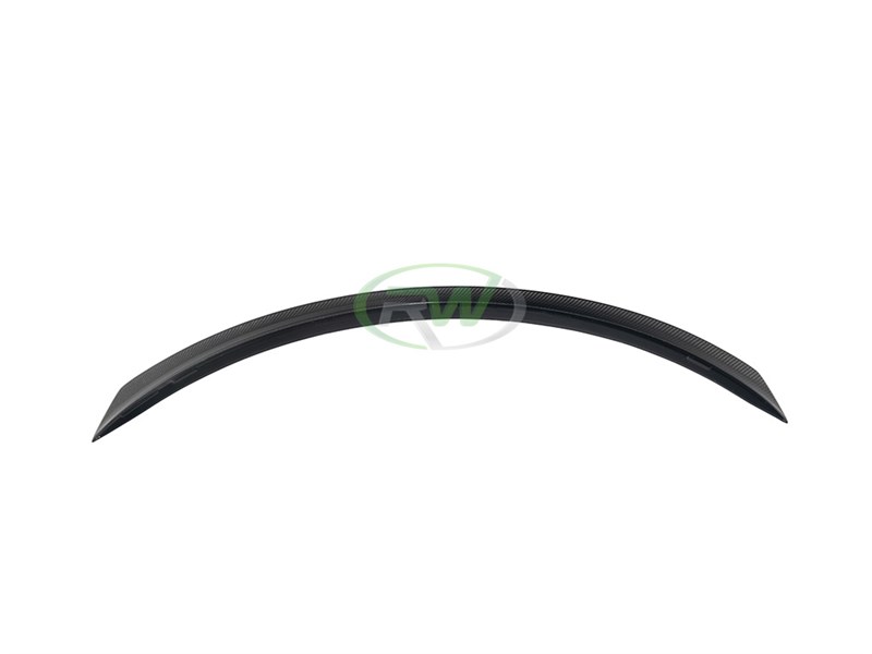 RW Carbon Mercedes W205 Coupe ED1 Style CF Trunk Spoiler