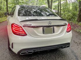 RW Carbon Mercedes W205 XR Carbon Fiber Trunk Spoiler