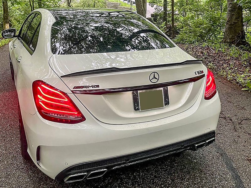 RW Carbon Mercedes W205 XR Carbon Fiber Trunk Spoiler