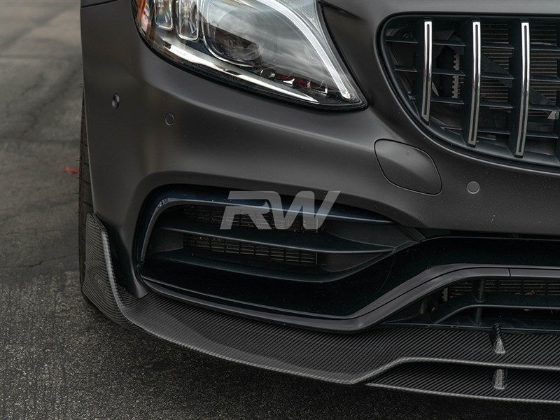 RW Carbon Mercedes W205 C63 Coupe BRS CF Front Lip