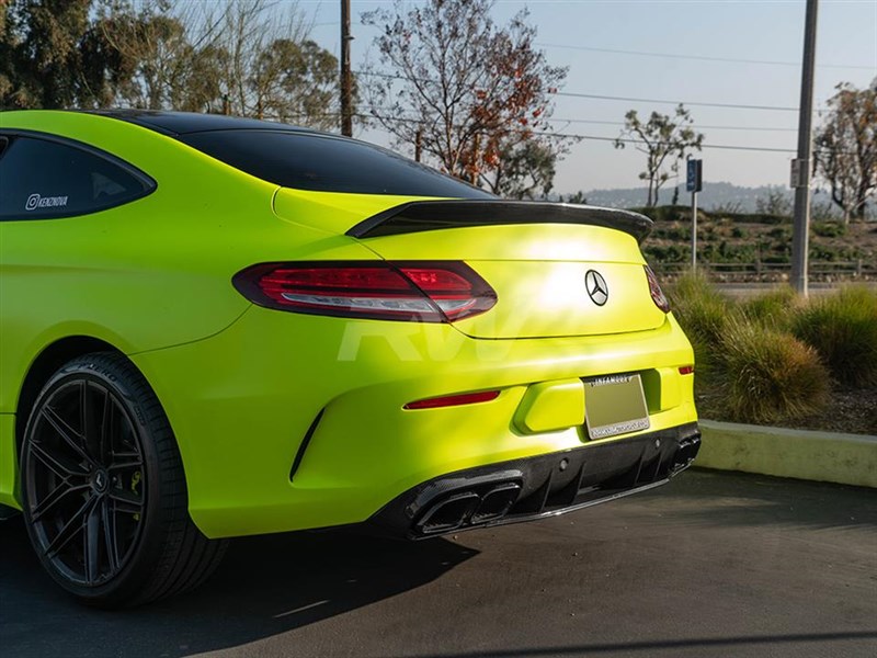 RW Carbon Mercedes W205 Coupe DTM CF Trunk Spoiler