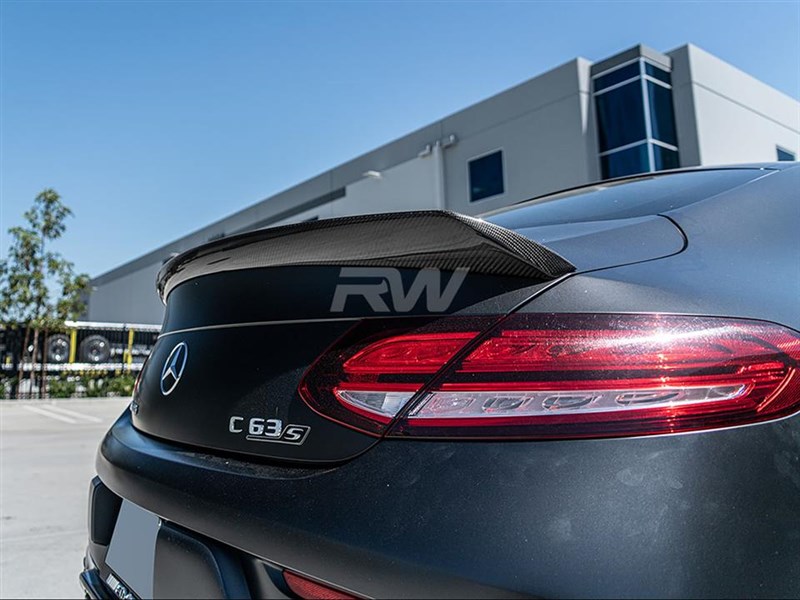 RW Carbon Mercedes W205 Coupe DTM CF Trunk Spoiler