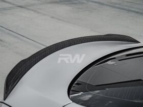 RW Carbon Mercedes W205 Coupe ED1 V2 Style CF Trunk Spoiler