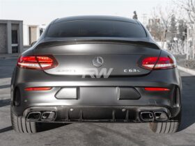 RW Carbon Mercedes W205 C63/C63S Coupe 19+ CF Diffuser