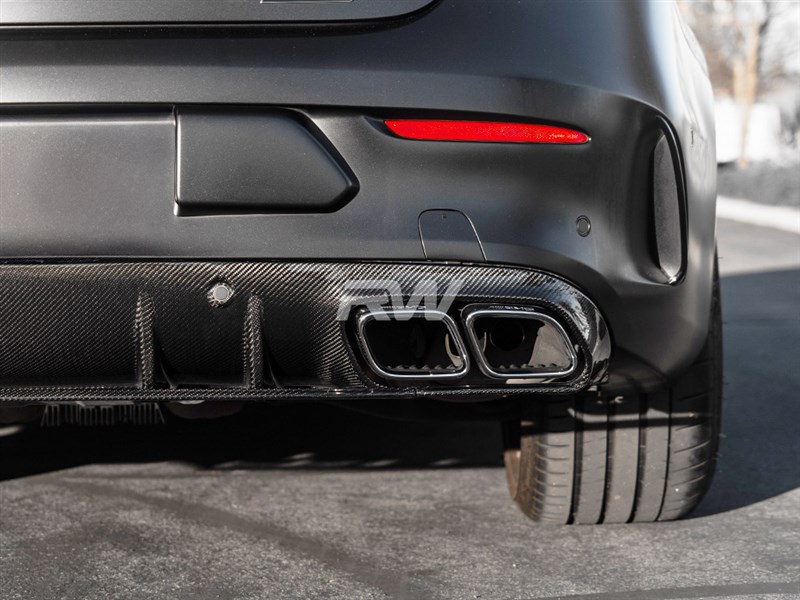 RW Carbon Mercedes W205 C63/C63S Coupe 19+ CF Diffuser