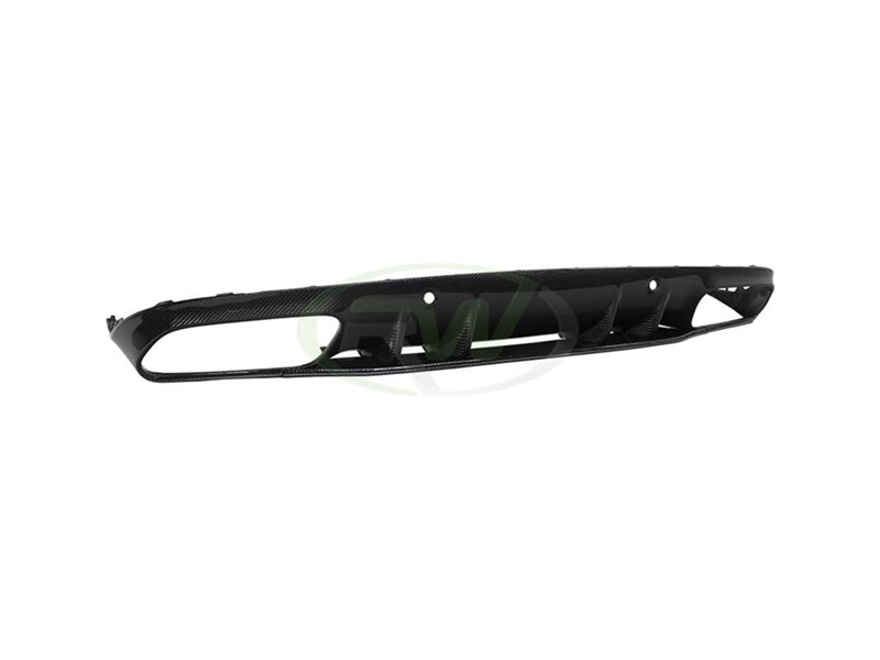 RW Carbon Mercedes W205 C63/C63S Coupe 19+ CF Diffuser