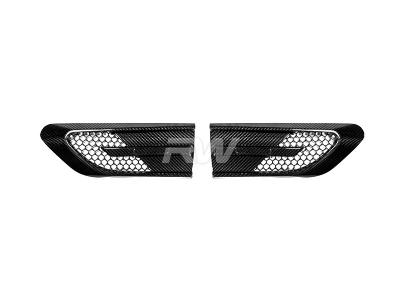 RW Carbon Mercedes W205 C63 Coupe Fender Vent Covers